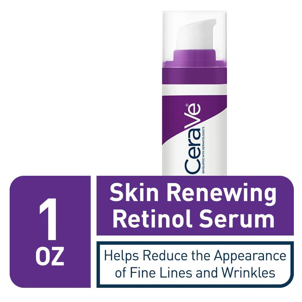 CeraVe Skin Renewing Retinol Serum Reduce Fine Lines and Wrinkles