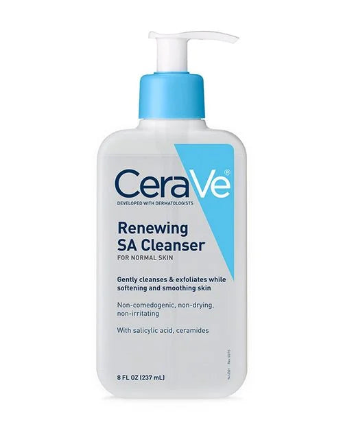 CeraVe Renewing SA Cleanser – Exfoliate & Smooth Skin Gently
