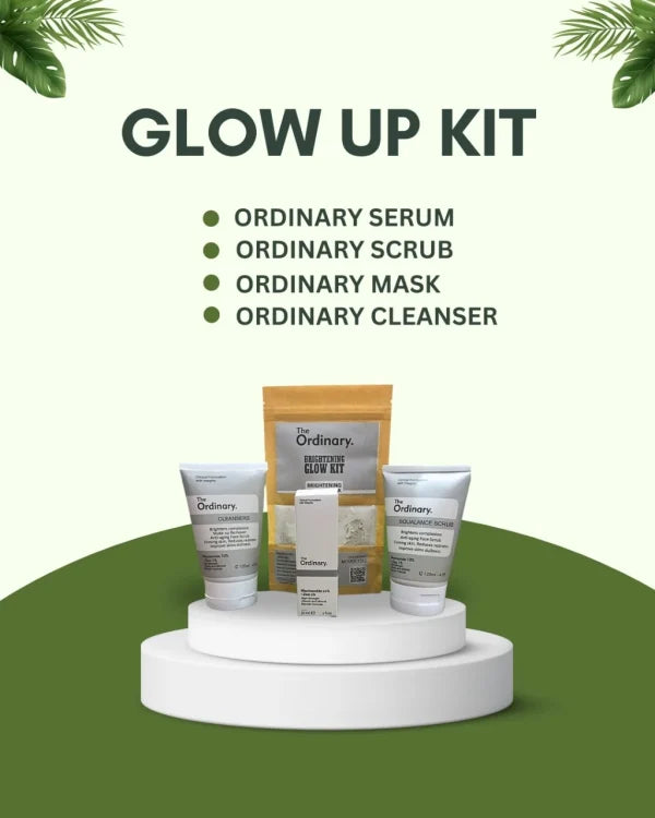 Ordinary Face & Hand Brightening Glow kit 4 in 1 Bundle